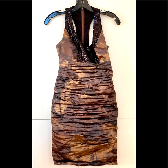 Nicole Miller Cocktail Dress in Size 0 - Picture 1 of 4